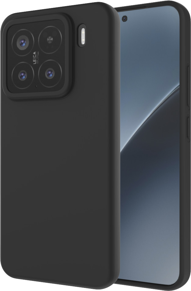 Just in Case Soft Design Xiaomi 15 Back Cover Noir avant