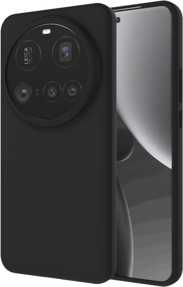 Just in Case Soft Design Xiaomi 15 Pro Back Cover Noir avant