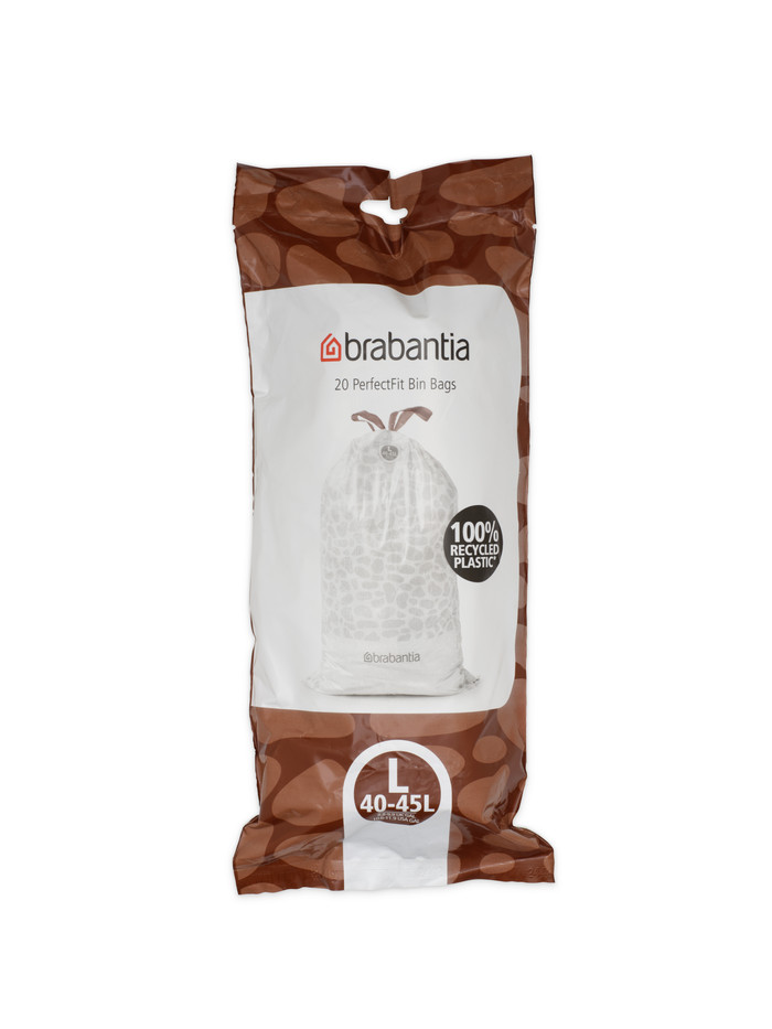 Brabantia Trash Bags Code L - 40-45L (120 units) front