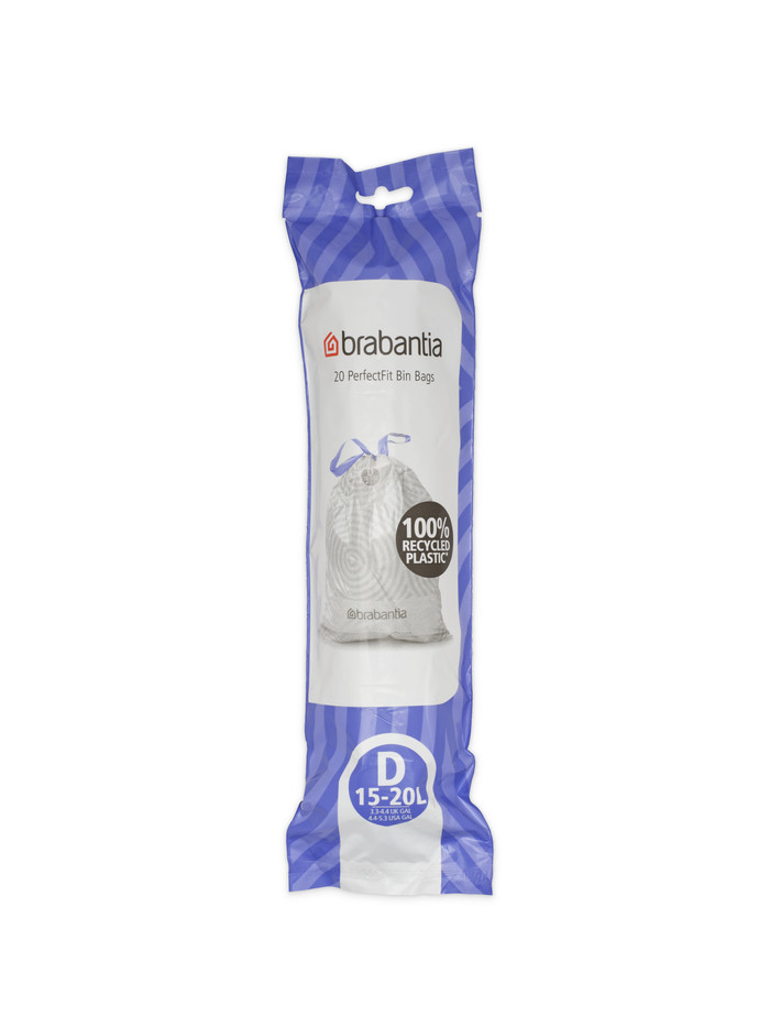 Brabantia Trash Bags Code D - 15-20L (120 units) front