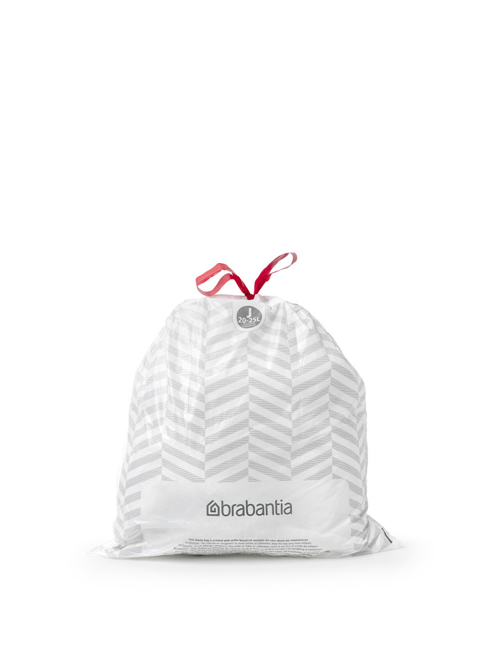 Brabantia Trash Bags Code J - 20-25L (120 units) inside