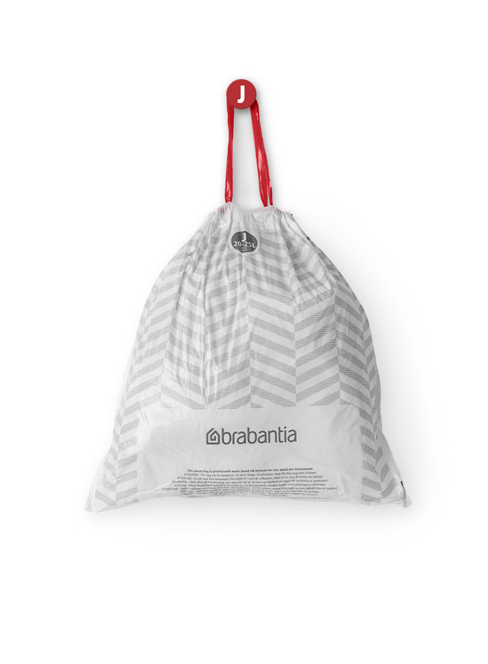 Brabantia Trash Bags Code J - 20-25L (120 units) inside