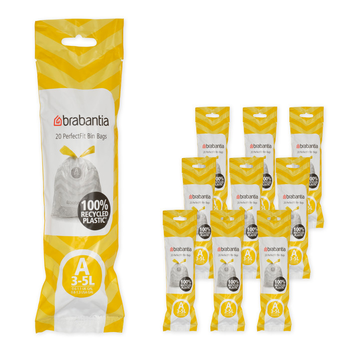 Brabantia Vuilniszakken Code A - 3 Liter (120 stuks) Main Image