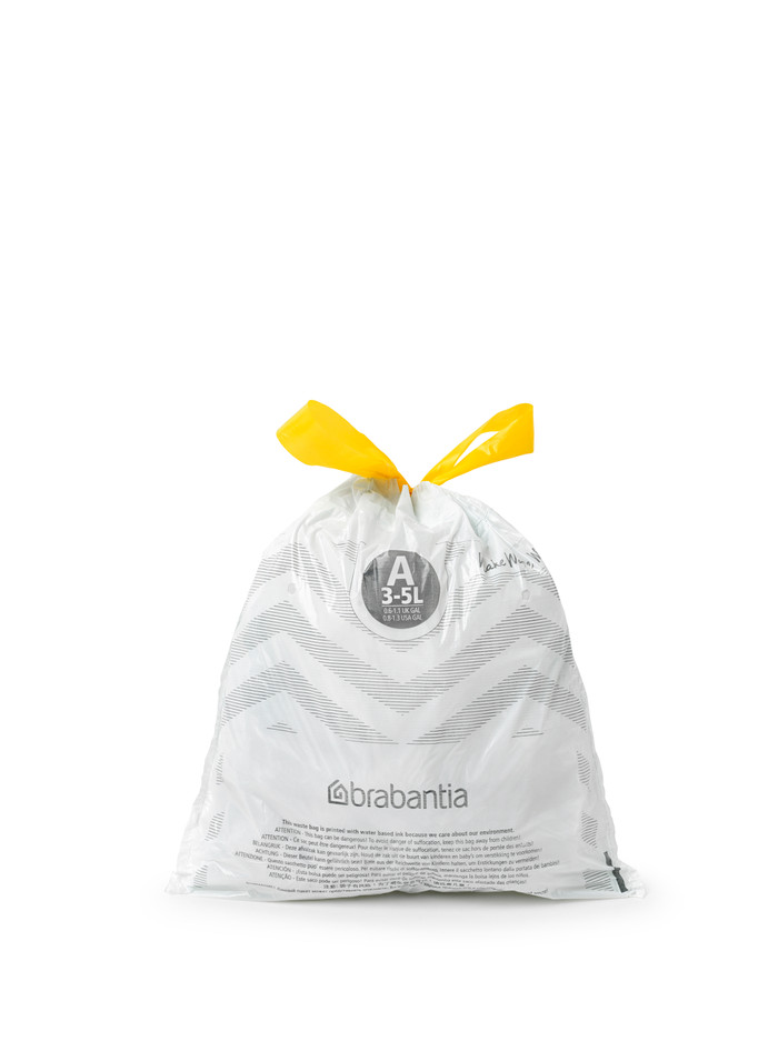 Brabantia Trash Bags Code A - 3L (120 units) inside