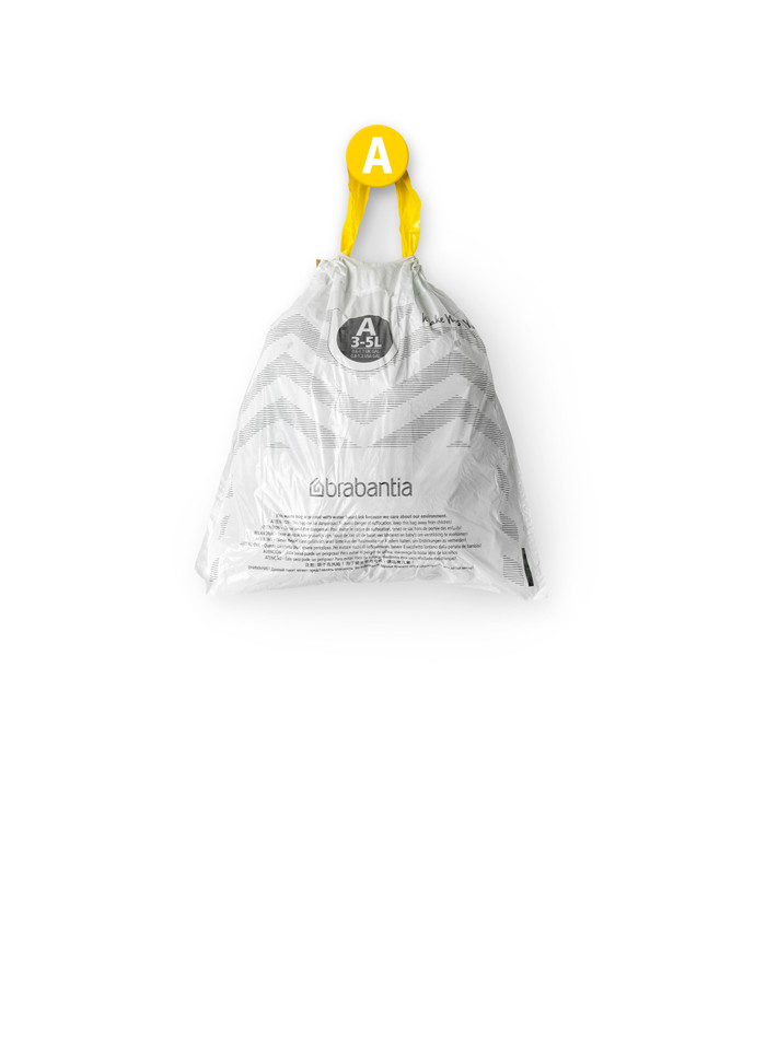 Brabantia Trash Bags Code A - 3L (120 units) inside