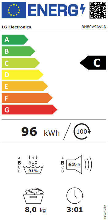 LG RH80V9AV4N energy label
