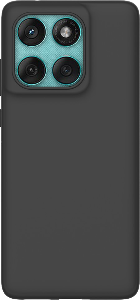 Just in Case Soft Design Motorola Edge 60 Fusion Back Cover Black Main Image