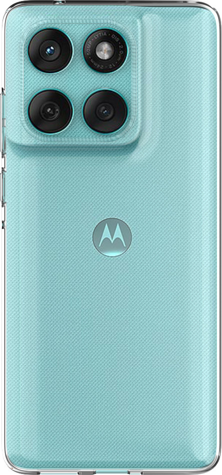 Just in Case Soft Design Motorola Edge 60 Fusion Back Cover Transparent Main Image