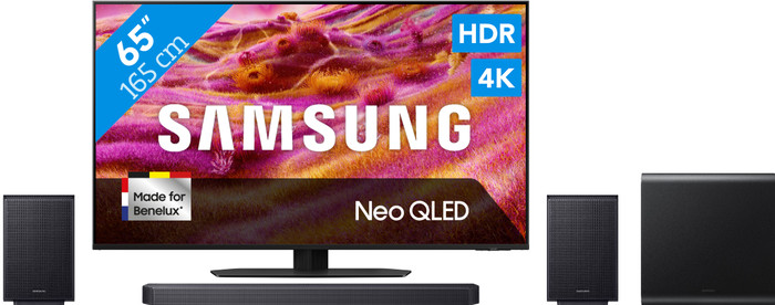 Samsung 65 inches Neo QLED QN90F 4K (2025) + Samsung HW-Q930F (2025) Main Image