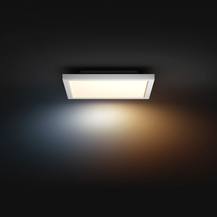 Philips Hue Aurelle White Ambiance Vierkant Klein Wit voorkant