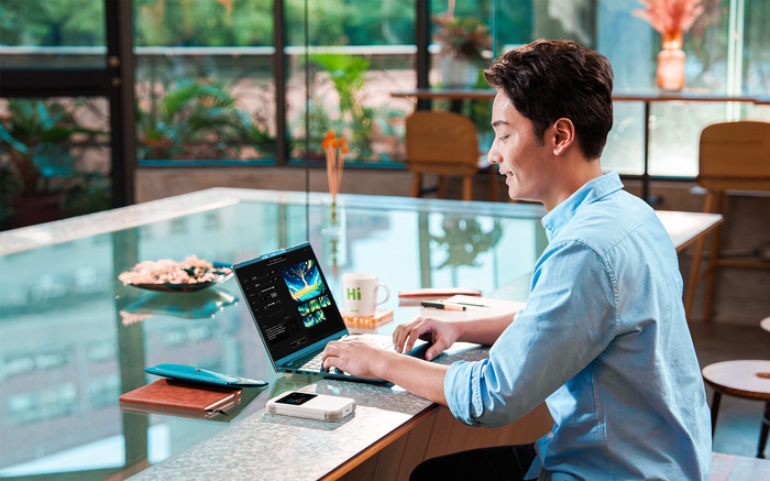 Acer Connect M6E 1GB product in gebruik