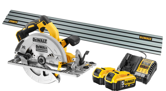 DeWalt DCS572NT-XJ 5,0 Ah Accu (2x) Compleet Pakket Main Image