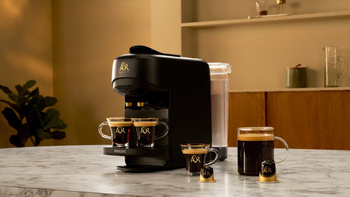Philips L'OR BARISTA Absolu LM9512/60 product in gebruik