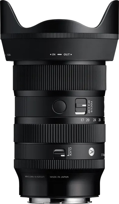 Sigma 17-40mm f/1.8 DC Art Fujifilm X-mount front