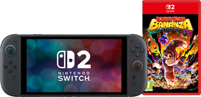 Nintendo Switch 2 + Donkey Kong Bananza Main Image
