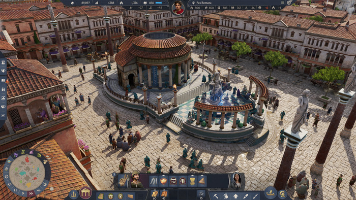 ANNO 117: Pax Romana PS5 product in gebruik