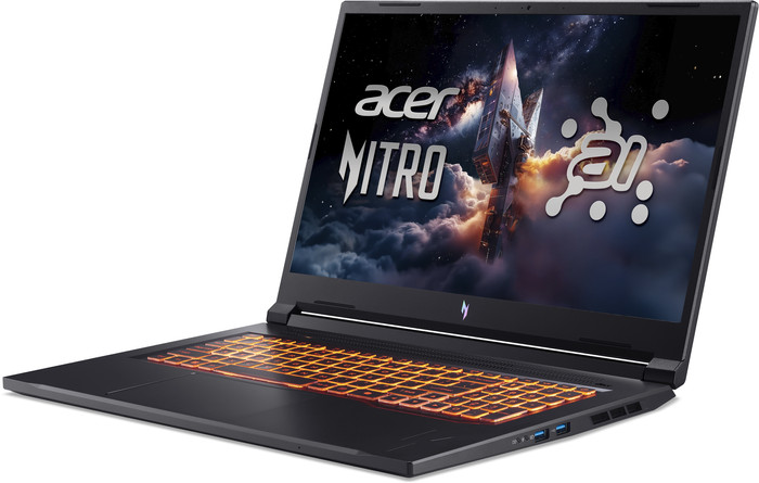 Acer Nitro V 17 AI ANV17-41-R3R0 rechterkant