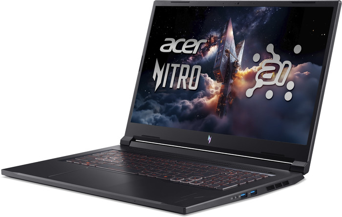 Acer Nitro V 17 AI ANV17-41-R3R0 rechterkant