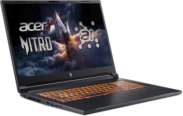 Acer Nitro V 17 AI ANV17-61-R943 linkerkant