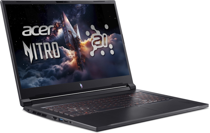 Acer Nitro V 17 AI ANV17-61-R943 linkerkant