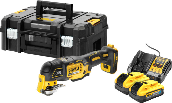 DeWalt DCS356NT-XJ 5,0 Ah POWERSTACK Accu (2x) Starterspakket Main Image