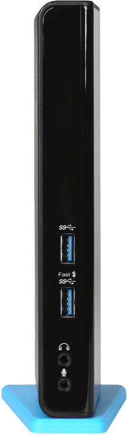 i-tec USB-A/USB-C Dual HDMI Docking Station front