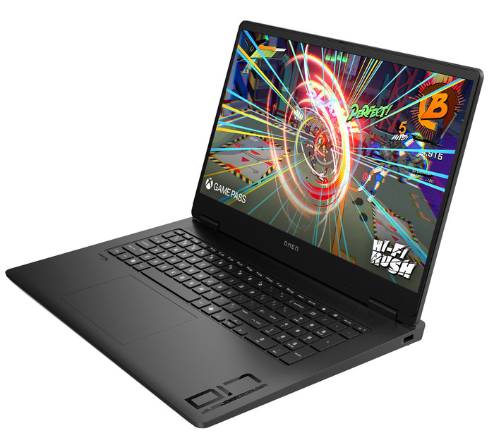 HP OMEN 17-db1990nd rechterkant