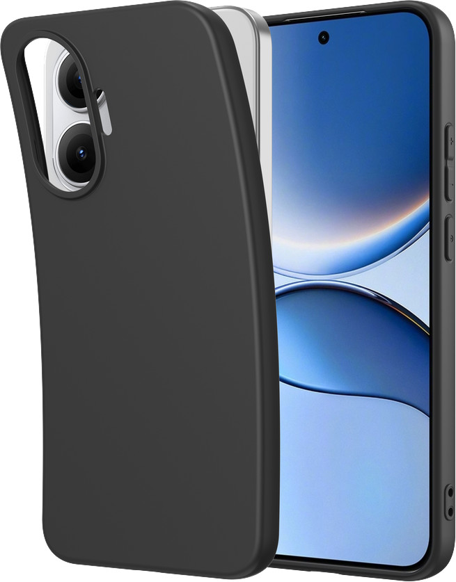 Just in Case Soft Design POCO F7 Back Cover Zwart samengesteld product