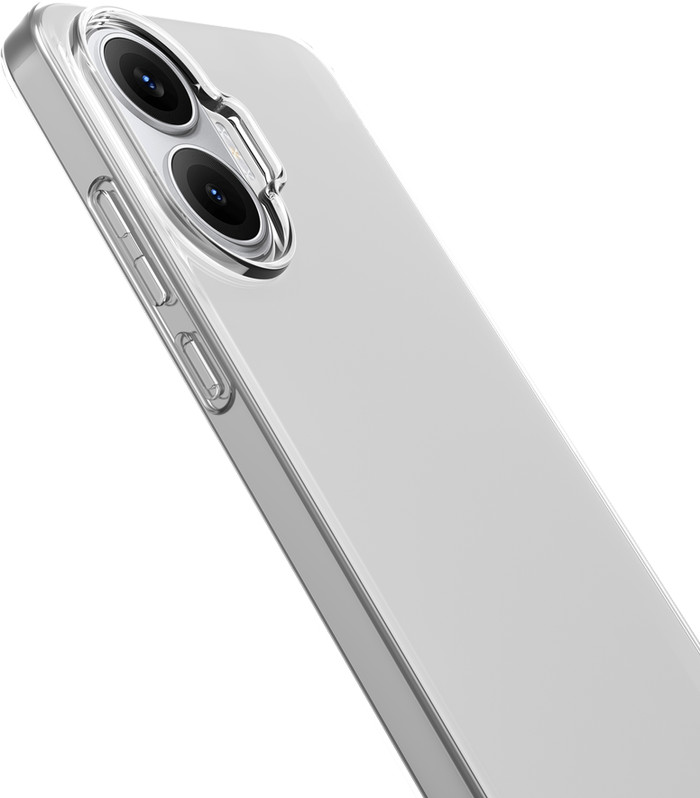 Just in Case Soft Design POCO F7 Back Cover Transparant onderkant