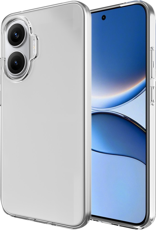 Just in Case Soft Design POCO F7 Back Cover Transparant samengesteld product