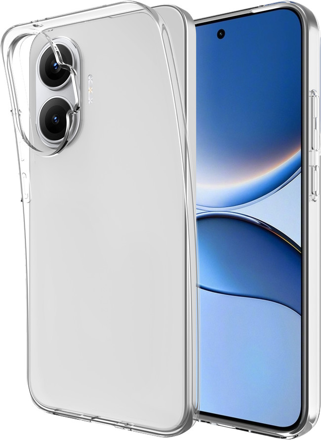 Just in Case Soft Design POCO F7 Back Cover Transparant samengesteld product