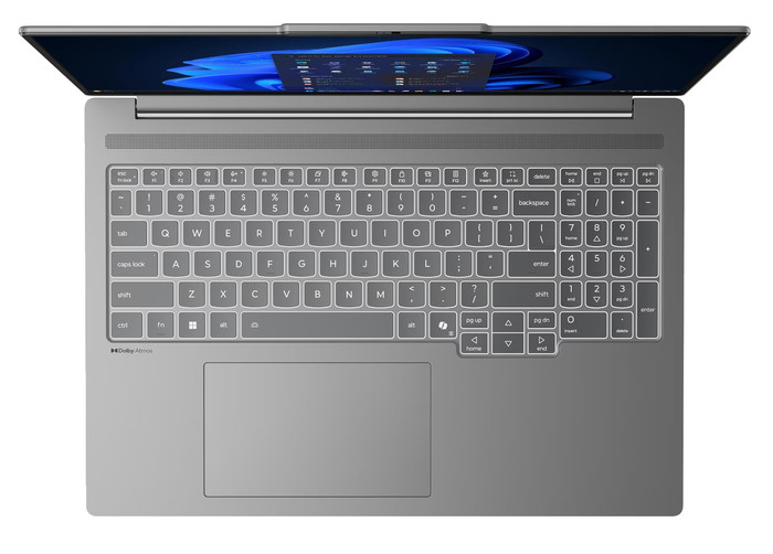Lenovo IdeaPad Pro 5 OLED Copilot+ PC 16IAH10 83JM003FMH bovenkant