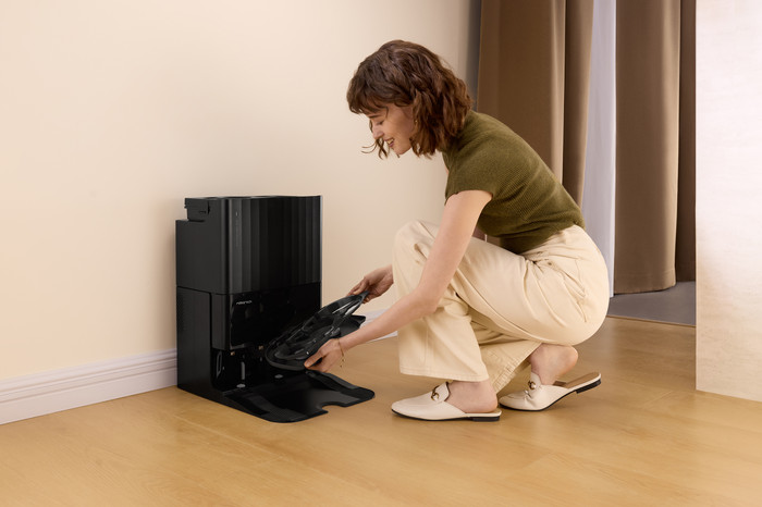 Roborock Qrevo Edge 5V1 Black product in gebruik