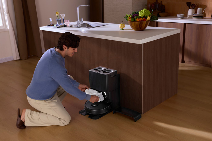 Roborock Qrevo Edge 5V1 Black product in gebruik