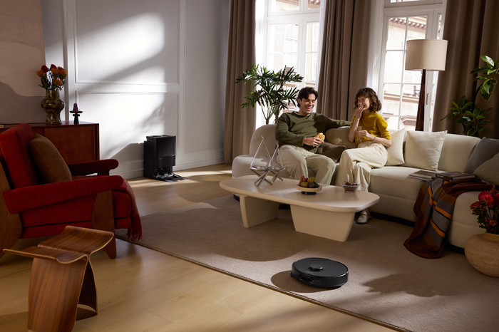 Roborock Qrevo Edge 5V1 Black product in gebruik