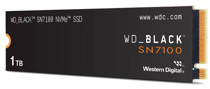 WD Black SN7100 1TB NVMe SSD voorkant
