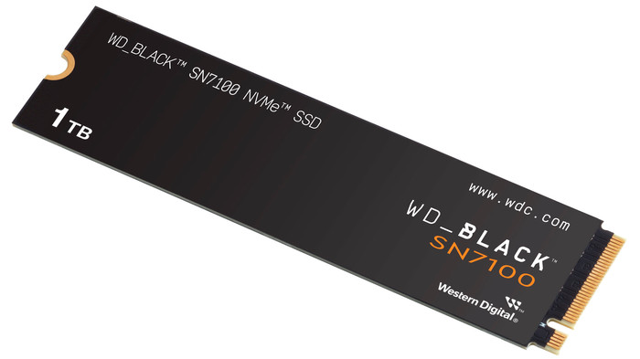 WD Black SN7100 1TB NVMe SSD voorkant
