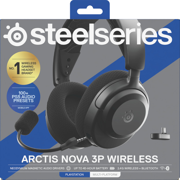 SteelSeries Arctis Nova 3P Black packaging