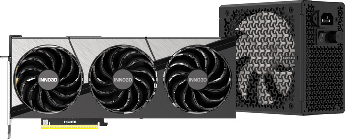 INNO3D GeForce RTX 5090 X3 32GB + CORSAIR RM1000x Main Image