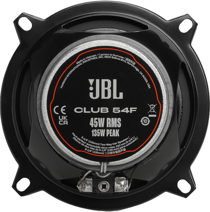 JBL Club 54F Black back