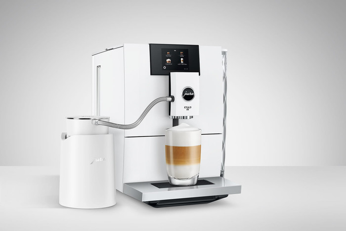 Jura Melkkaraf (EA) product in gebruik