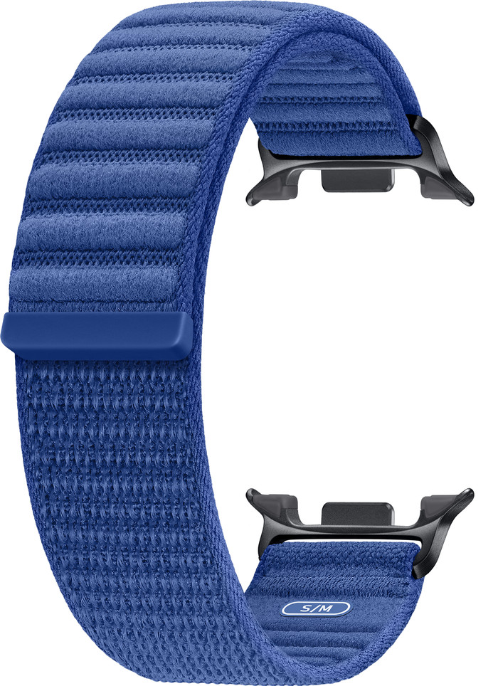 Samsung Galaxy Watch 8 Series Nylon Strap Blue S/M detail