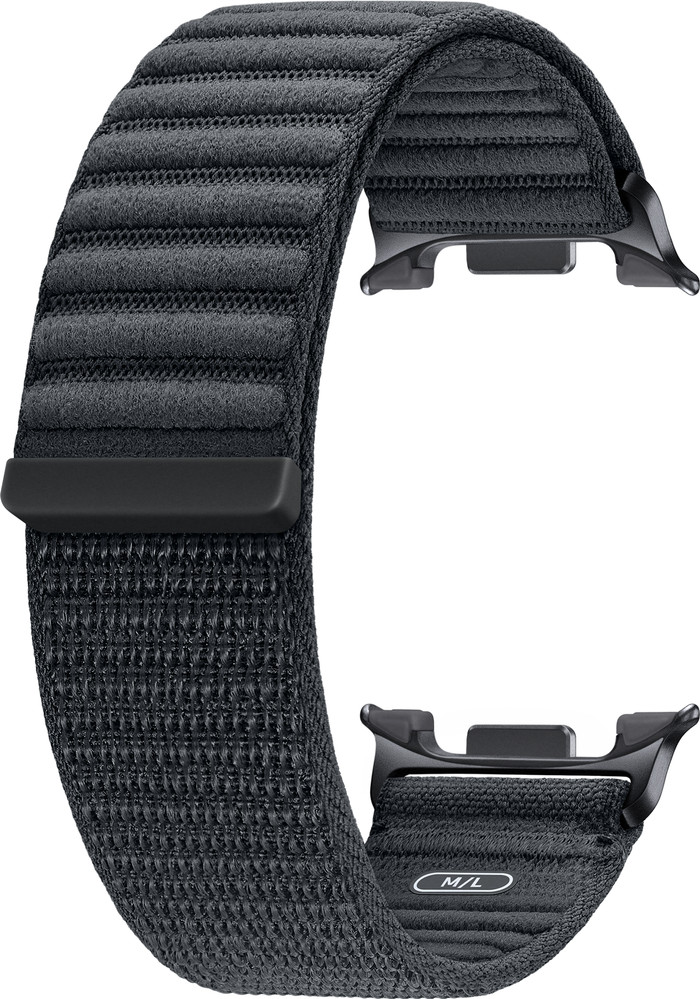 Samsung Galaxy Watch 8 Series Nylon Strap 20mm Dark Gray M/L detail