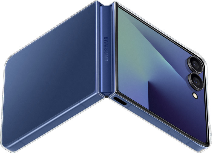 Samsung Galaxy Z Flip 7 Back Cover Transparent right side