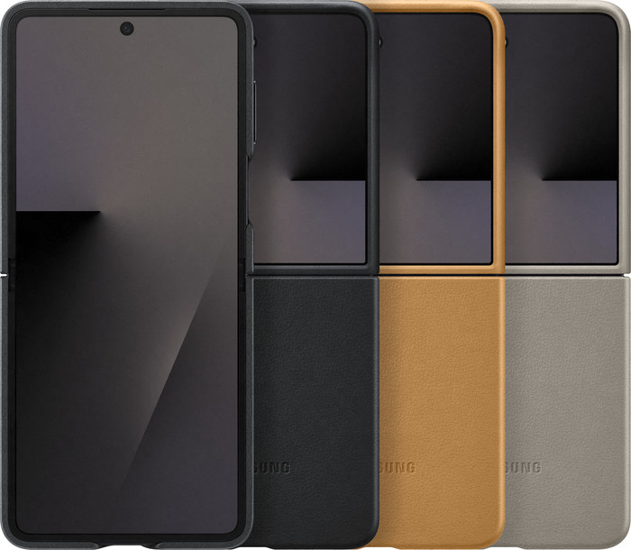 Samsung Galaxy Z Flip 7 Kindsuit Back Cover Bruin visual leverancier