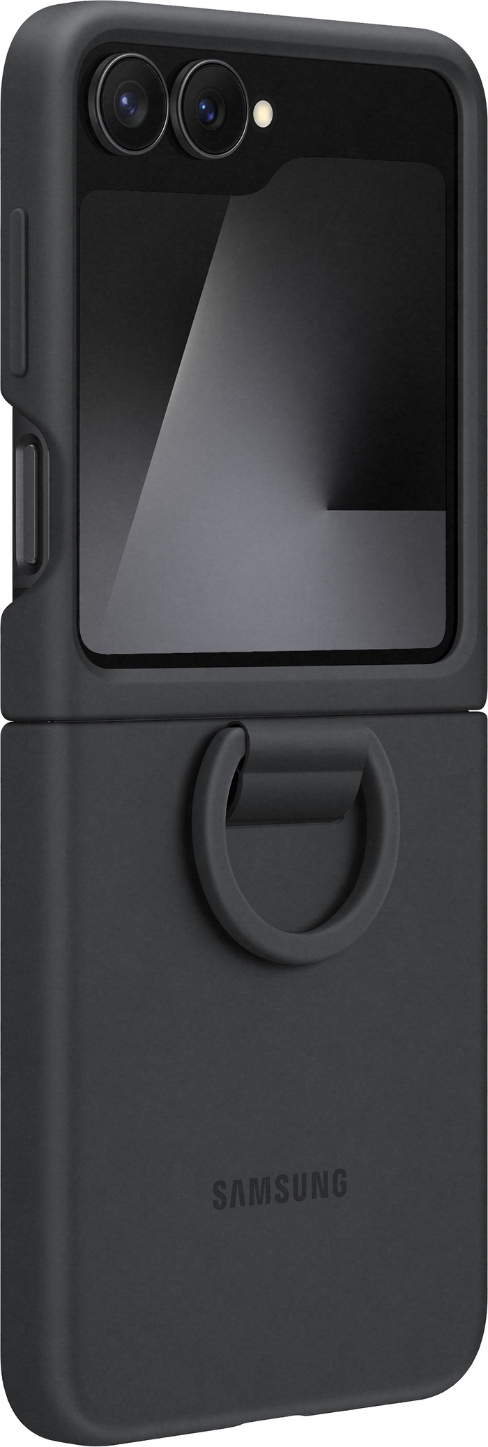 Samsung Galaxy Z Flip 7 FE Siliconen Back Cover Zwart energielabel