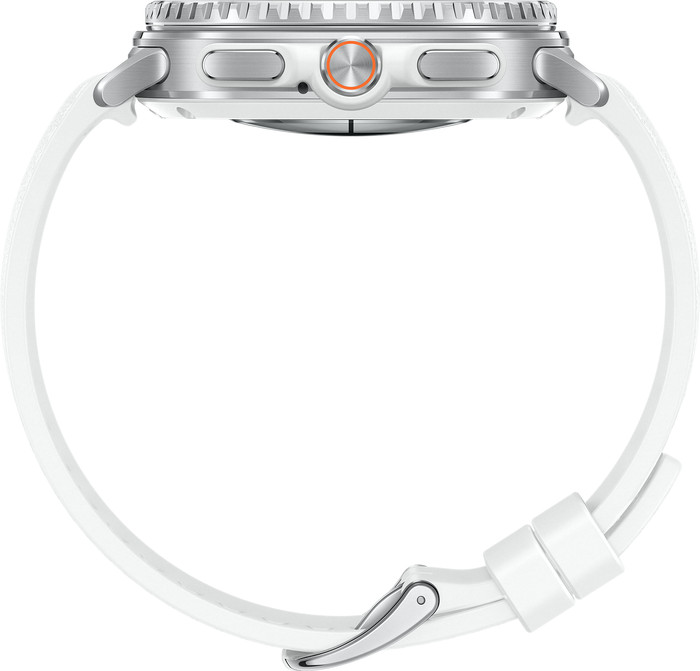 Samsung Galaxy Watch 8 Classic Wit 46mm rechterkant