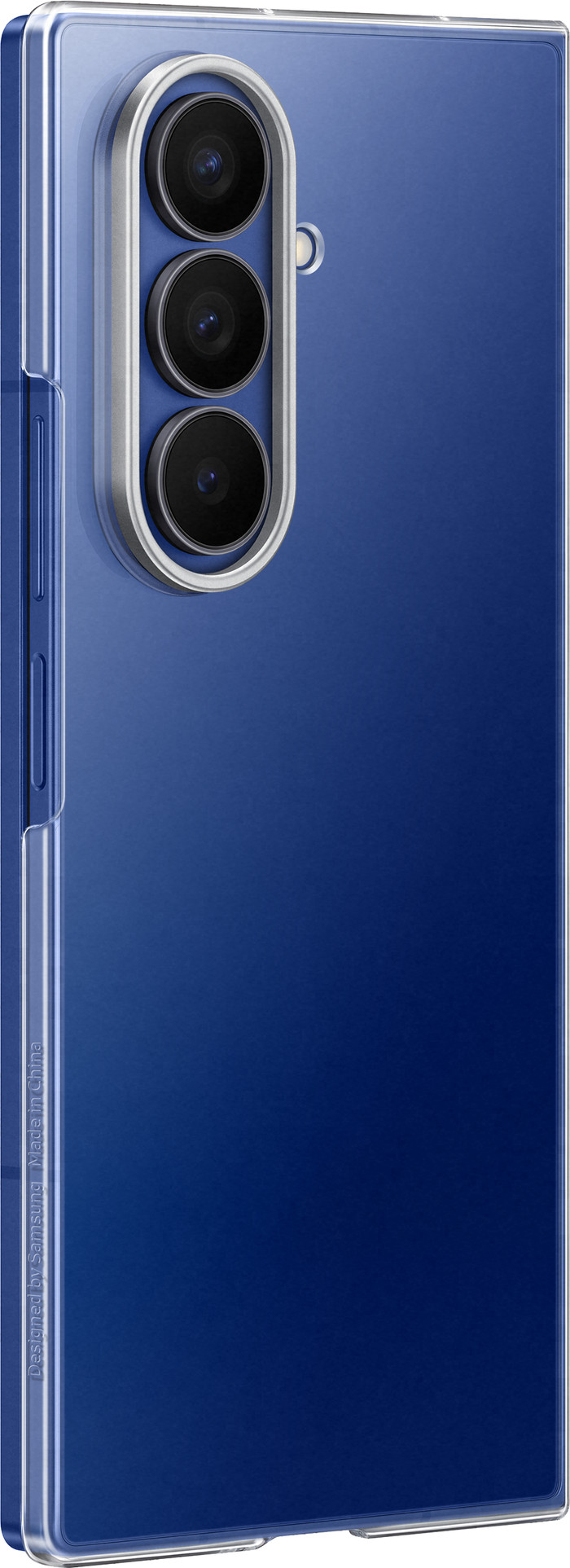 Samsung Galaxy Z Fold 7 Back Cover Transparent left side