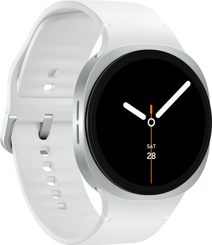Samsung Galaxy Watch 8 Silver 44mm left side