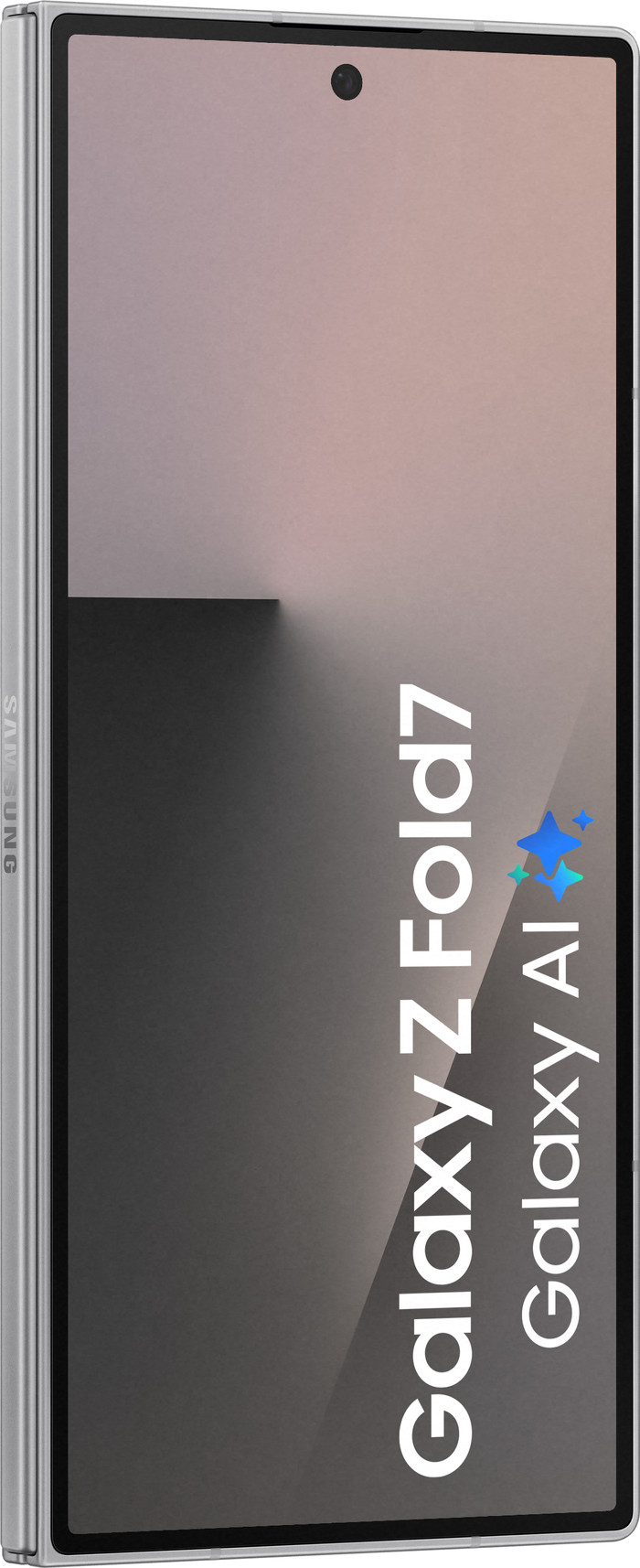 Samsung Galaxy Z Fold 7 256GB Zilver 5G achterkant